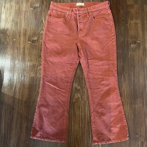 Madwell corduroy pants.